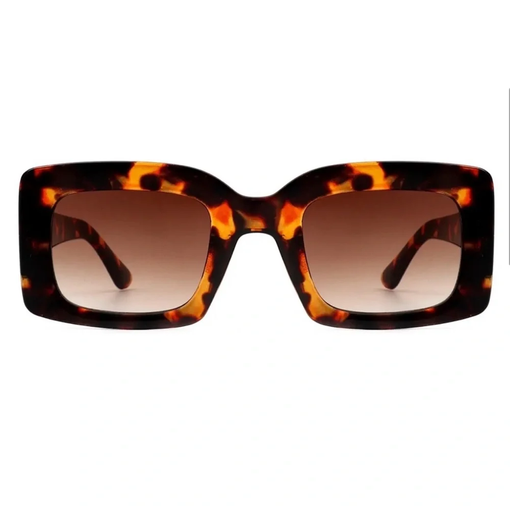 3 Pack Mixed Retro Square Vintage Bold Sunglasses - ✨ Bohemian Style - Picture 6 of 7